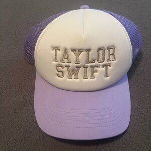 Purple Taylor Swift trucker hat